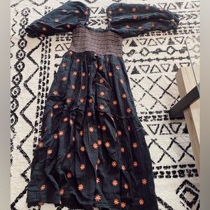 Free people dahlia dress 🖤